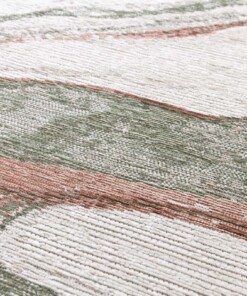 Marmor Teppich - Velura Waldgrün/Rot Marmor Teppich - Velura Waldgrün/Rot