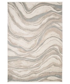 Marmor Teppich - Velura Puderblau - overzicht, thumbnail