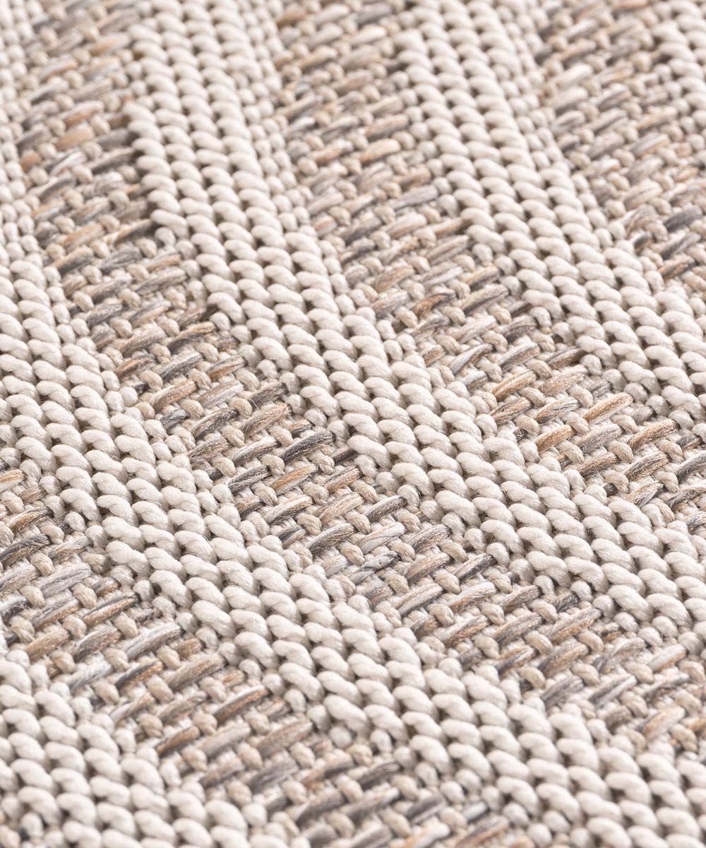 Outdoor-Teppich - Mira Curve Beige Outdoor-Teppich - Mira Curve Beige