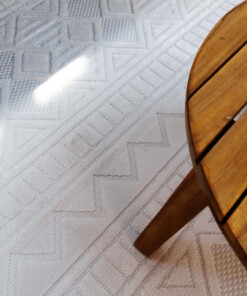 Outdoor-Teppich - Elvora Linea Creme