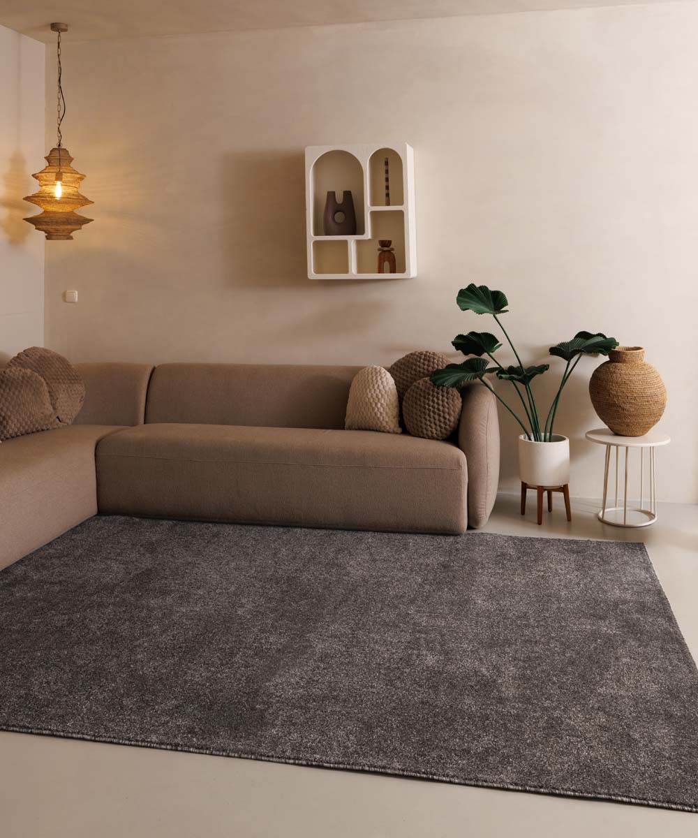 Kurzflor Läufer Fine - Grau Kurzflor Läufer Fine - Grau