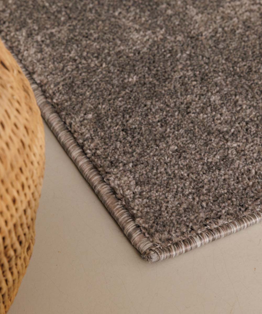 Kurzflor Teppich Quadratisch Fine - Hellgrau Kurzflor Teppich Quadratisch Fine - Hellgrau