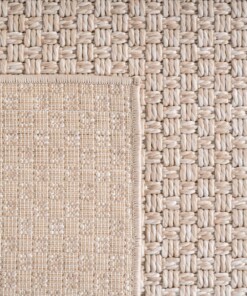Balkonteppich Jute Optik - Alvra Base Beige - close up, thumbnail Balkonteppich Jute Optik - Alvra Base Beige - close up, thumbnail
