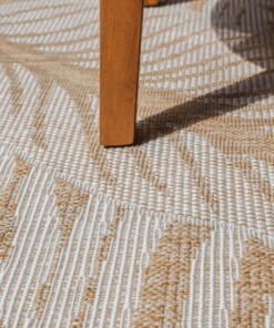 Outdoor Teppich Jute Optik - Borealis Beige/Creme
