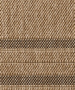Outdoor Teppich Jute Optik Bordüre - Elara Beige