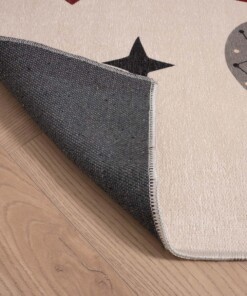 Kinderteppich Bär - Happy Dreams Bunt - close up, thumbnail