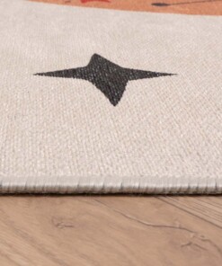 Kinderteppich Hase - Happy Dreams Bunt - close up, thumbnail Kinderteppich Hase - Happy Dreams Bunt - close up, thumbnail