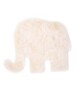 Flauschiger Kinderteppich Elefant - Fluffy Creme - overzicht, thumbnail