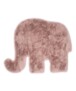 Flauschiger Kinderteppich Elefant - Fluffy Rosa - overzicht, thumbnail