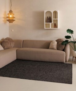 Schlingenläufer Lush - Anthrazit - sfeer