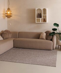 Schlingenläufer Lush - Taupe - sfeer