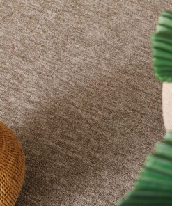 Schlingenteppich Rund Lush - Taupe