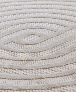 Balkonteppich - Elvora Arch Creme - close up