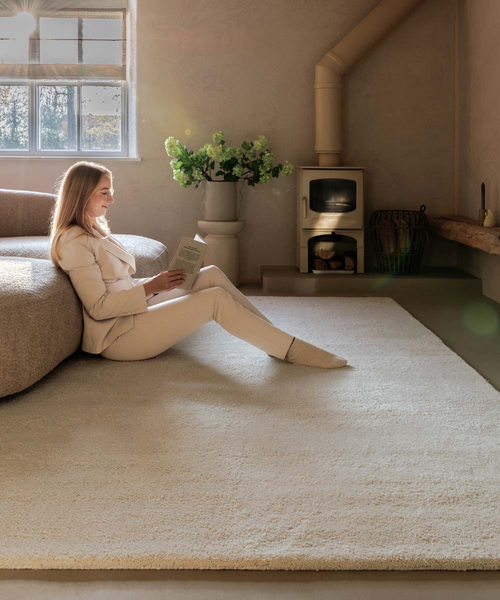 Berberteppich - Nomad Elfenbein - sfeer Berberteppich - Nomad Elfenbein - sfeer