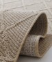 Boho Outdoor Teppich - Retreat Beige - close up, thumbnail