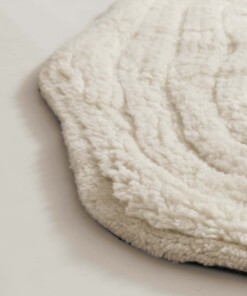 Baumstamm Teppich - Isdal Elfenbein - close up