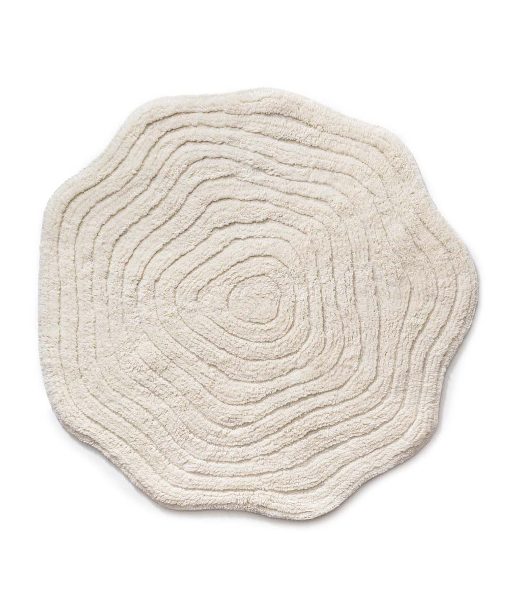 Baumstamm Teppich - Isdal Elfenbein - overzicht Baumstamm Teppich - Isdal Elfenbein - overzicht