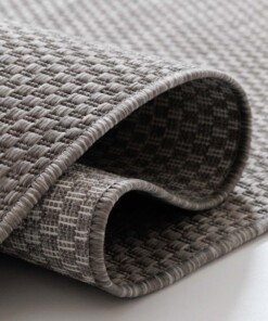 Outdoor Teppich - Aurora Grau - close up, thumbnail