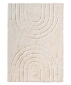 Flauschiger Teppich - Carvy Creme - overzicht