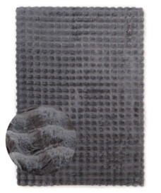 Flauschiger Teppich - Cloud Grau - overzicht, thumbnail