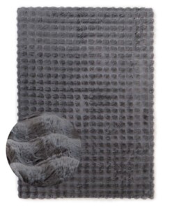 Flauschiger Teppich - Cloud Grau - overzicht