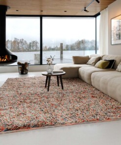 Hochflor Wollteppich - Aurelia multi - sfeer