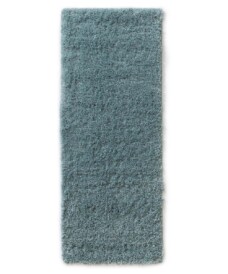Hochflor Läufer - Cozy Shaggy Hellblau - overzicht, thumbnail