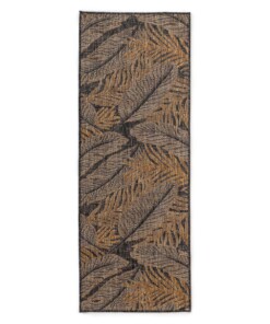 Outdoor Läufer Jute Optik - Borealis Schwarz/Beige - overzicht