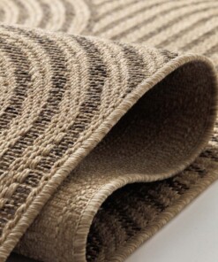 Balkonteppich in Jute Optik - Cana Circo Beige - close up