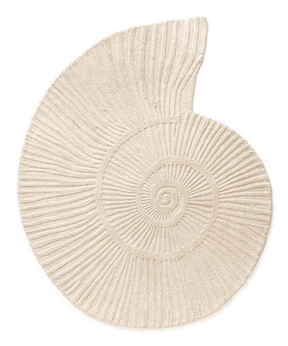 Organischer Design Teppich - Balans Shell Elfenbein - overzicht Organischer Design Teppich - Balans Shell Elfenbein - overzicht
