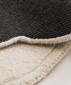 Organischer Design Teppich - Balans Stone Elfenbein - close up, thumbnail Organischer Design Teppich - Balans Stone Elfenbein - close up, thumbnail