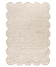 Organischer Design Teppich - Balans Swirl Elfenbein - overzicht, thumbnail