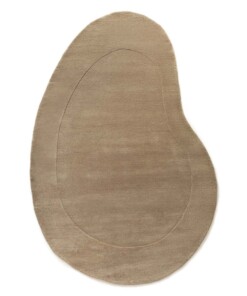 Organischer Wollteppich - Flyt Pebble Beige - overzicht