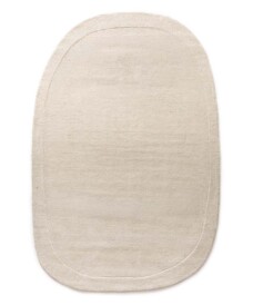 Organischer Wollteppich - Flyt Elfenbein - overzicht, thumbnail