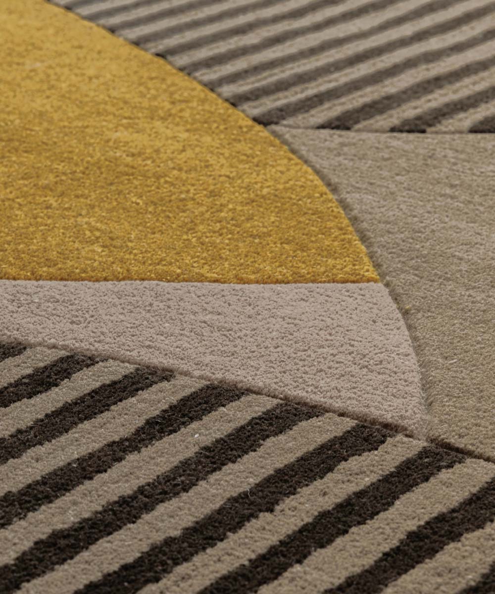 Retro Teppich - Skulptur Eye grün - close up Retro Teppich - Skulptur Eye grün - close up