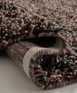 Runder Wollteppich - Aurelia lila - close up, thumbnail Runder Wollteppich - Aurelia lila - close up, thumbnail