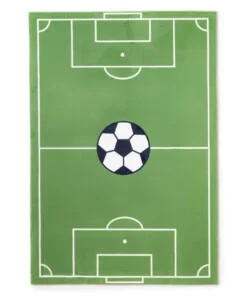 Waschbarer Kinderteppich - Fluffito Schuss Grün - overzicht Waschbarer Kinderteppich - Fluffito Schuss Grün - overzicht