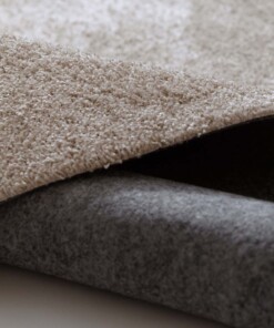 Teppich Waschbar Rund -Fresh Beige - close up, thumbnail Teppich Waschbar Rund -Fresh Beige - close up, thumbnail