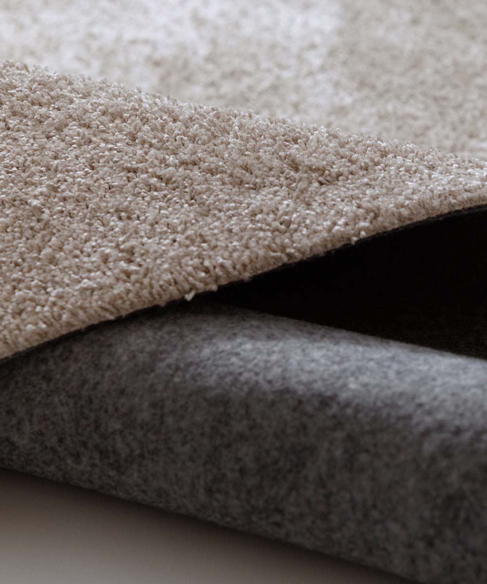 Teppich Waschbar Rund -Fresh Beige - close up Teppich Waschbar Rund -Fresh Beige - close up