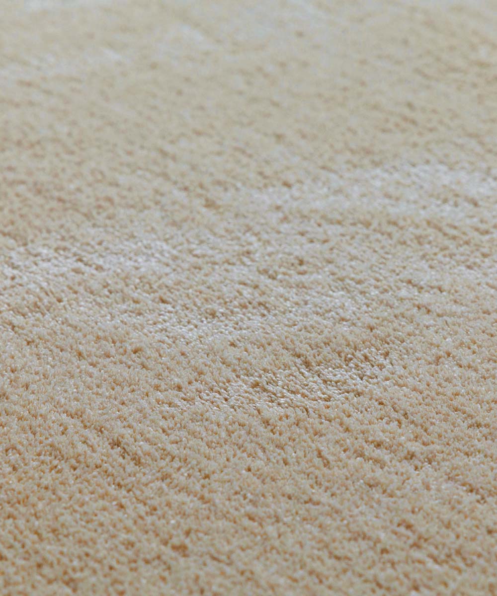 Teppich Waschbar Rund - Softwash Creme - close up Teppich Waschbar Rund - Softwash Creme - close up