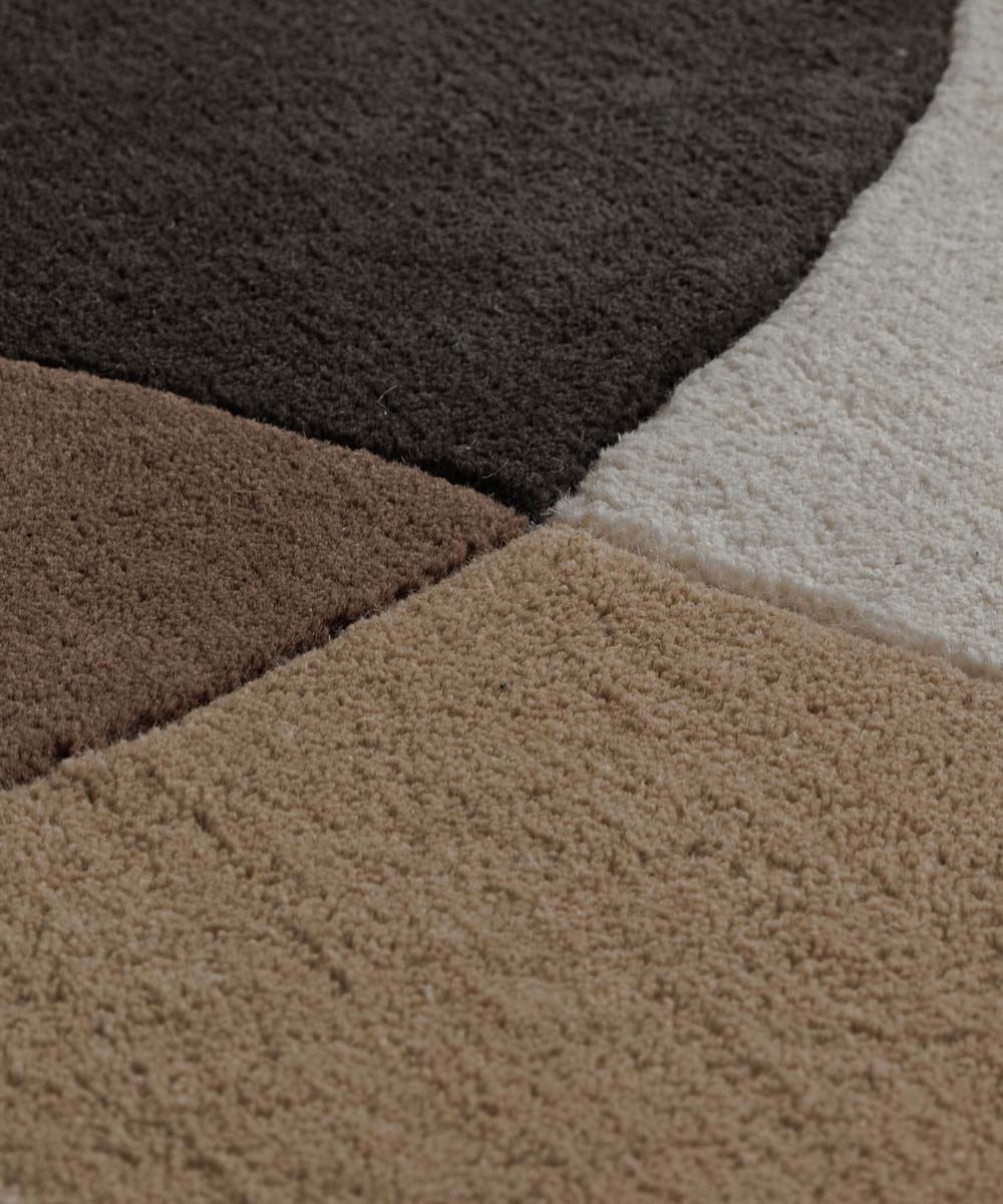 Wollteppich - Dune Beige - close up Wollteppich - Dune Beige - close up