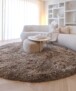 Runder Shaggy Teppich - Sveve Taupe - sfeer, thumbnail