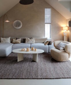 Wollteppich - Heimur Braun/Natur - sfeer