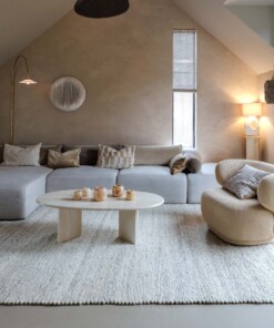 Wollteppich - Heimur Grau/Natur - sfeer