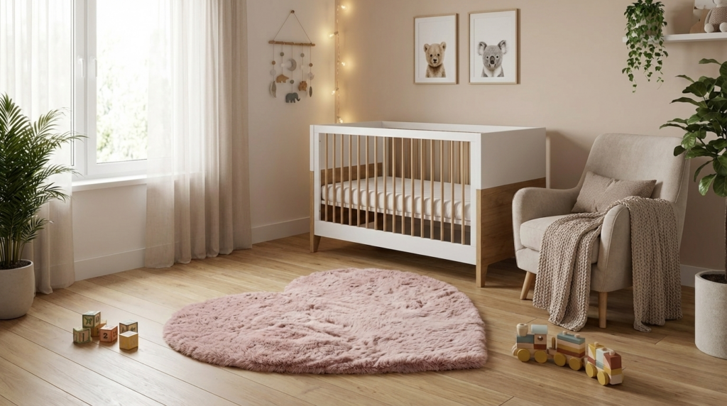 welcher teppich ist am besten für das babyzimmer