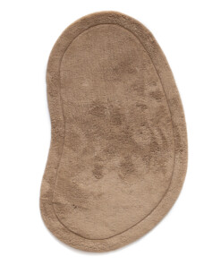Organische Badematte - Lunja Pebble Beige - overzicht