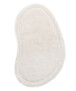 Organische Badematte - Lunja Pebble Elfenbein - overzicht, thumbnail