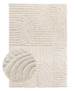 Teppich Skandinavisch - Arc Bend Creme - overzicht, thumbnail