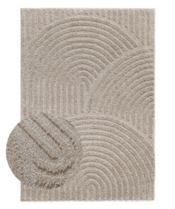 Teppich Skandinavisch - Arc Curve Beige - overzicht