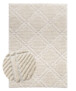 Teppich Skandinavisch - Arc Gem Creme - overzicht, thumbnail